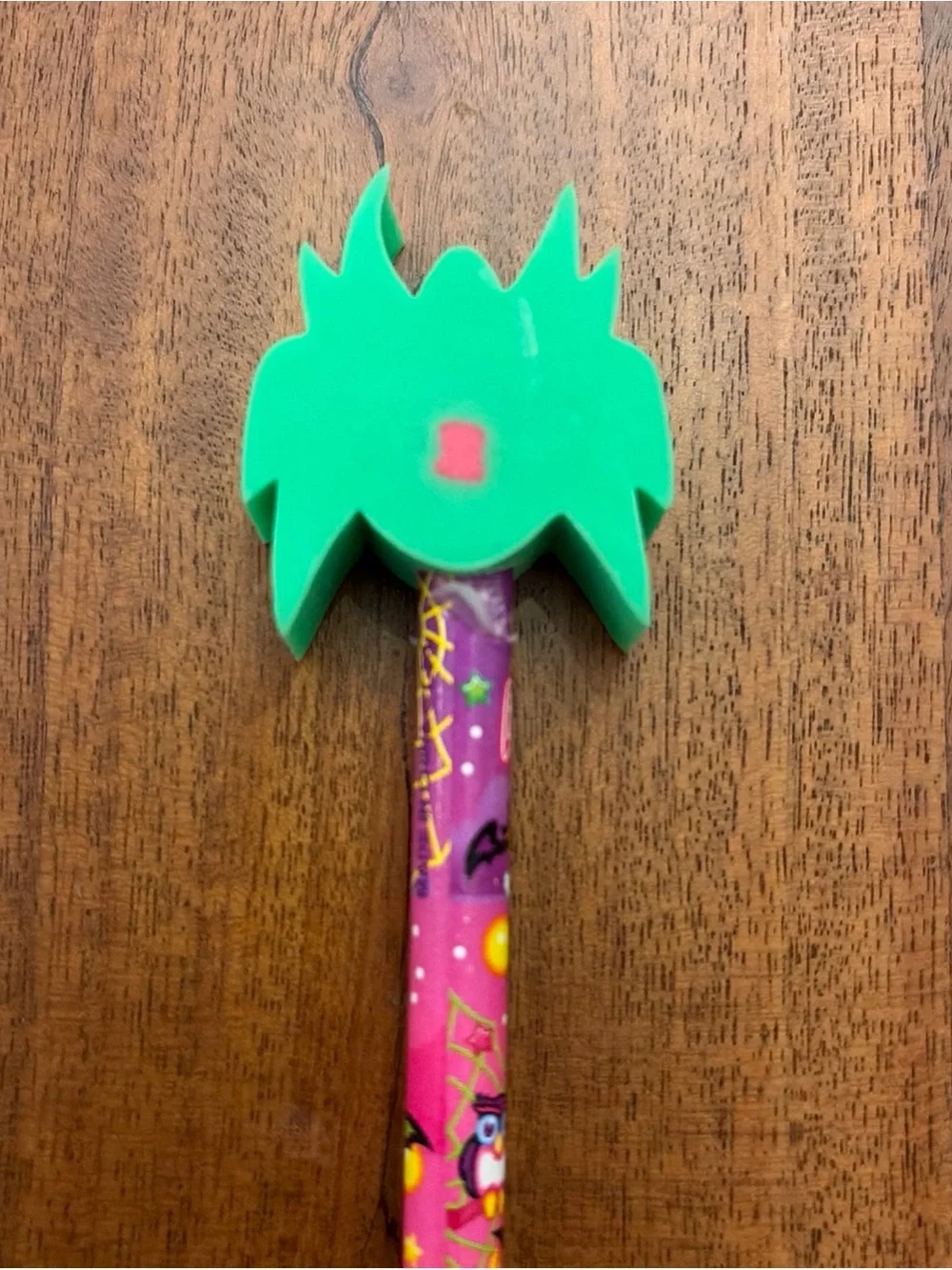Vintage Lisa Frank Halloween Pencils Lot 7 Giant Eraser Toppers Rare 90s School